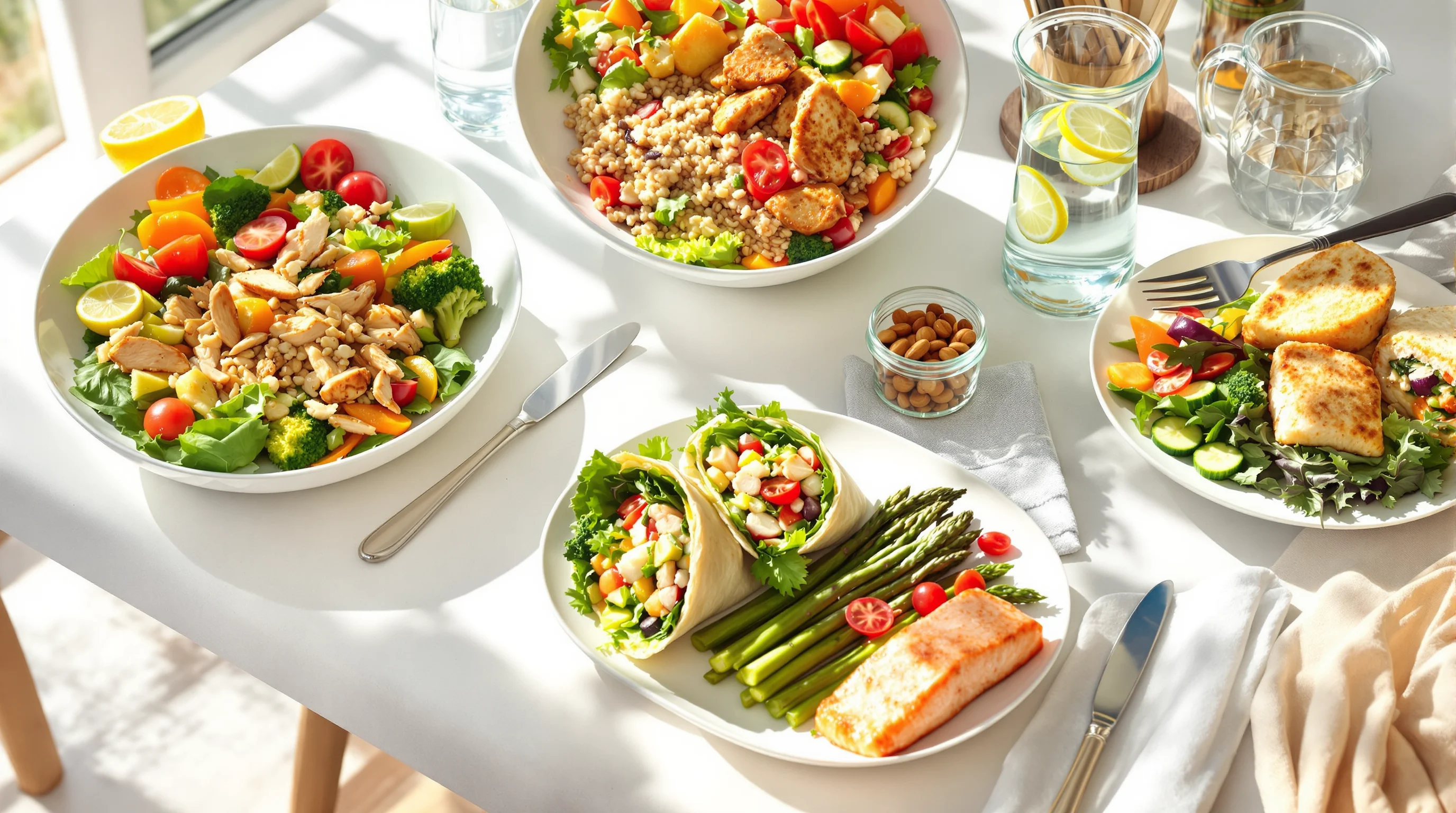 Almuerzos saludables: 12 ideas fáciles para comer bien cada día