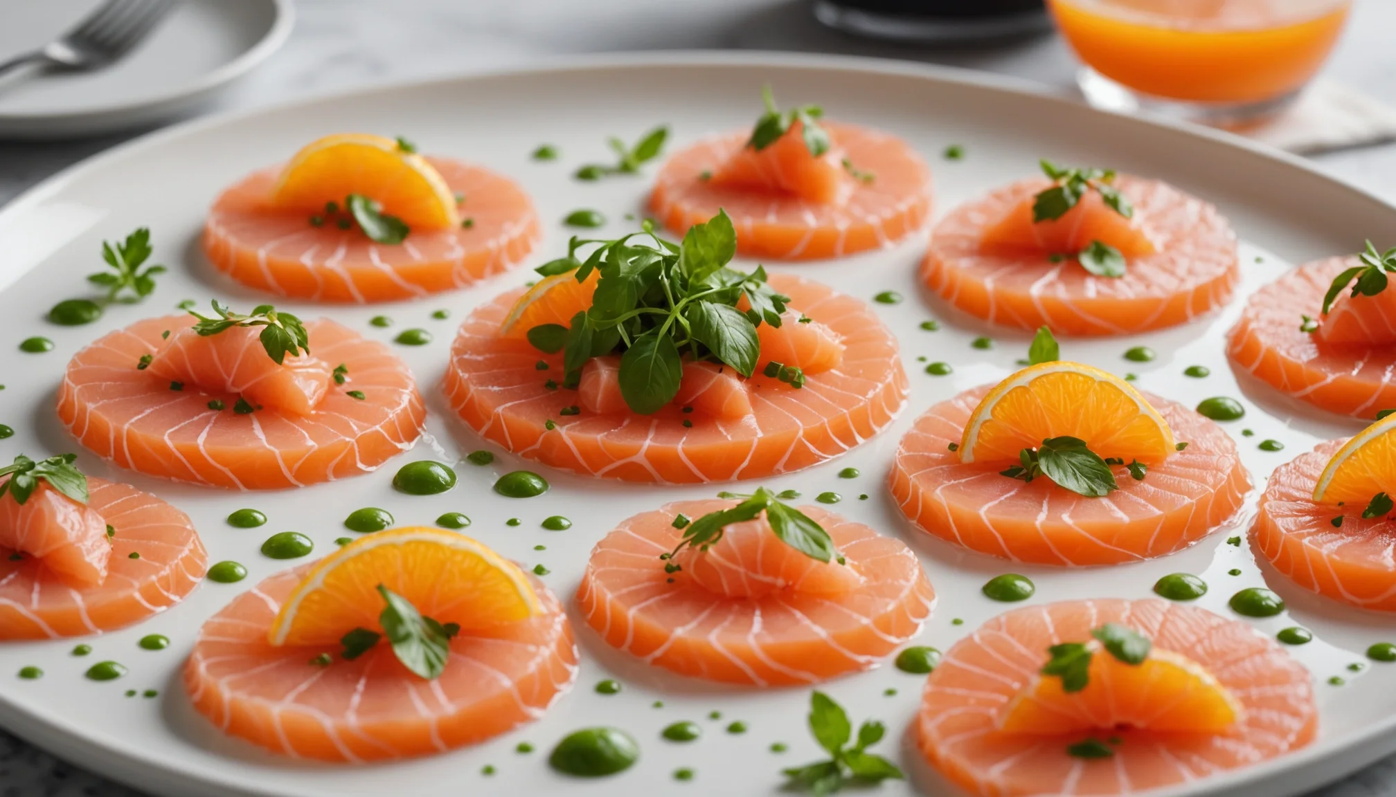 Carpaccio de salmon: disfruta de un bocado fresco con un toque cítrico extraordinario