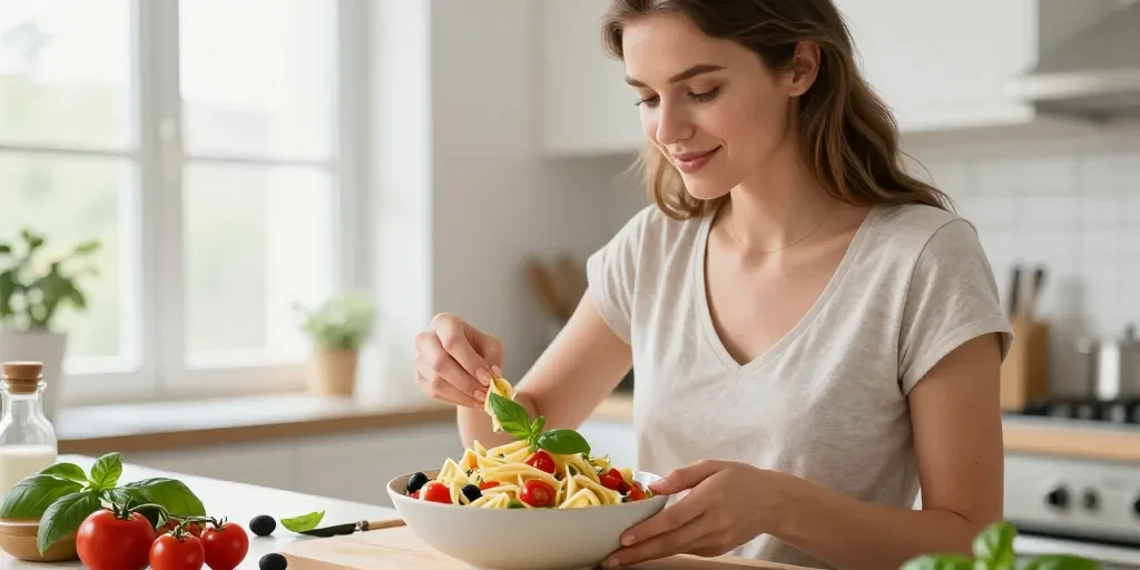 Ensalada De Pasta Fácil: El Método Rápido Para Un Almuerzo Saludable