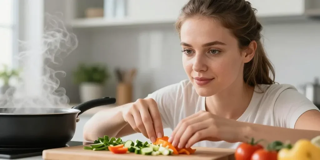 ¿Es cómodo cocinar con lentes de contacto?