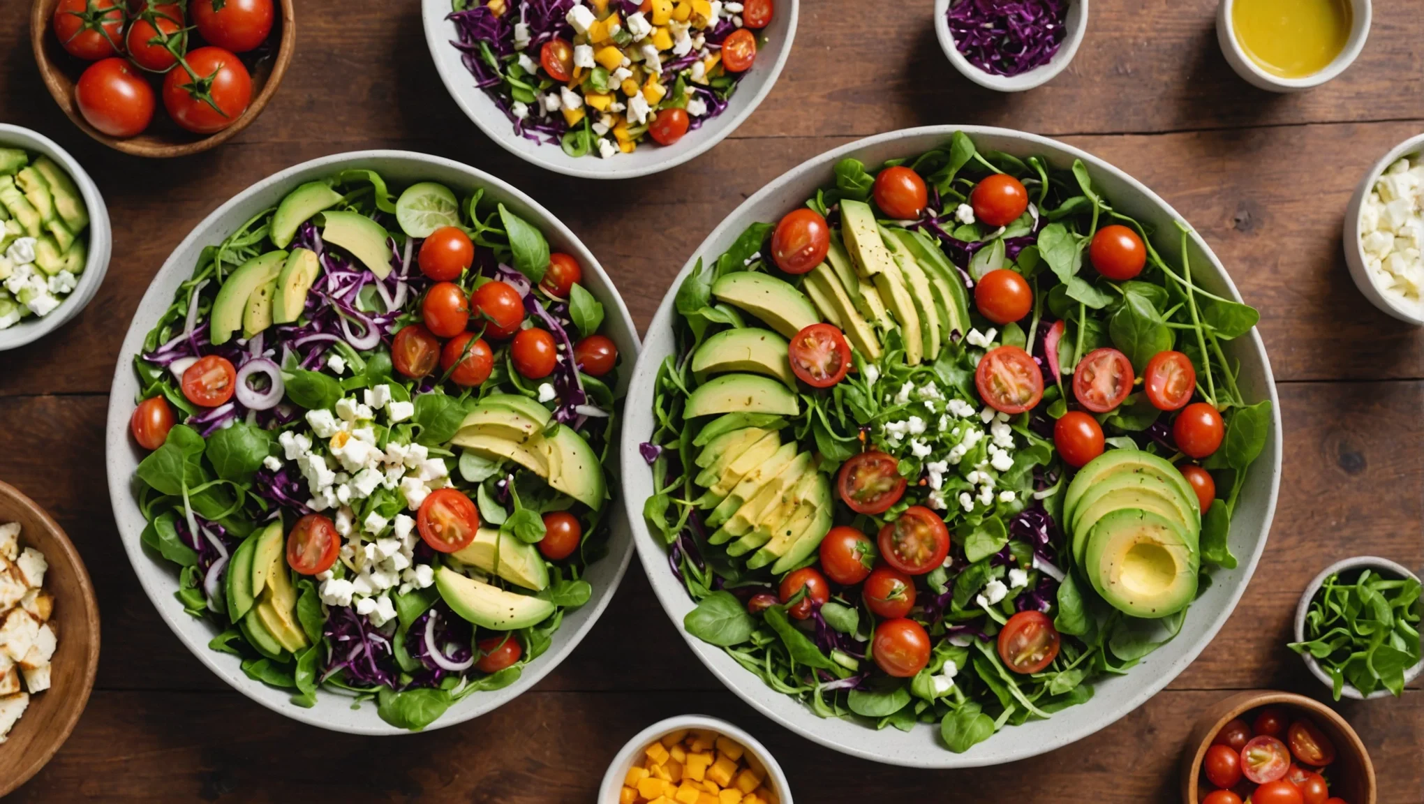 Explora nuevas combinaciones con estas ensaladas creativas y deliciosas