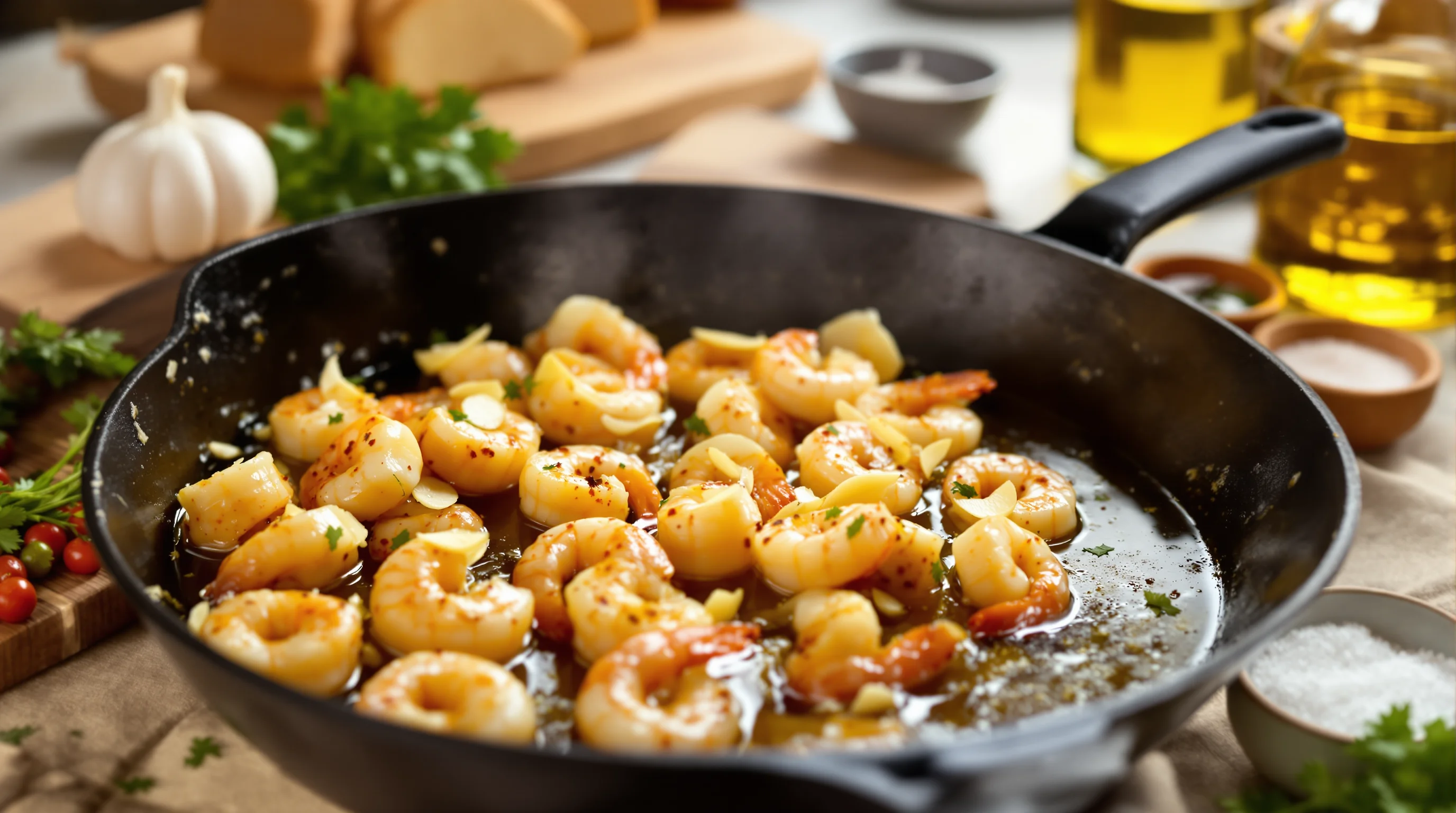 Gambas al ajillo: el método casero para lograr un sabor auténtico