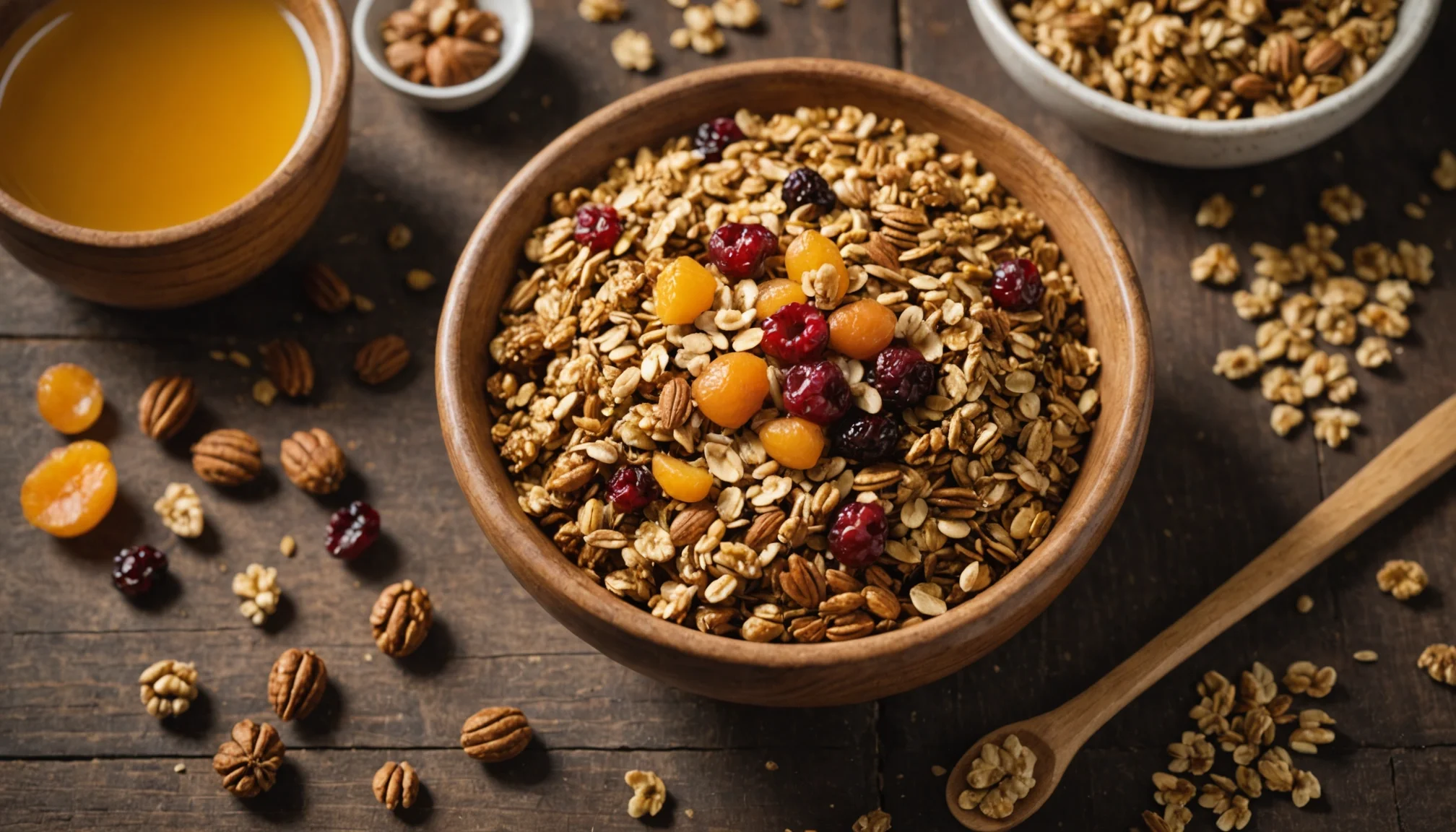 Granola sin gluten: deleita tus sentidos con cada crujiente bocadillo