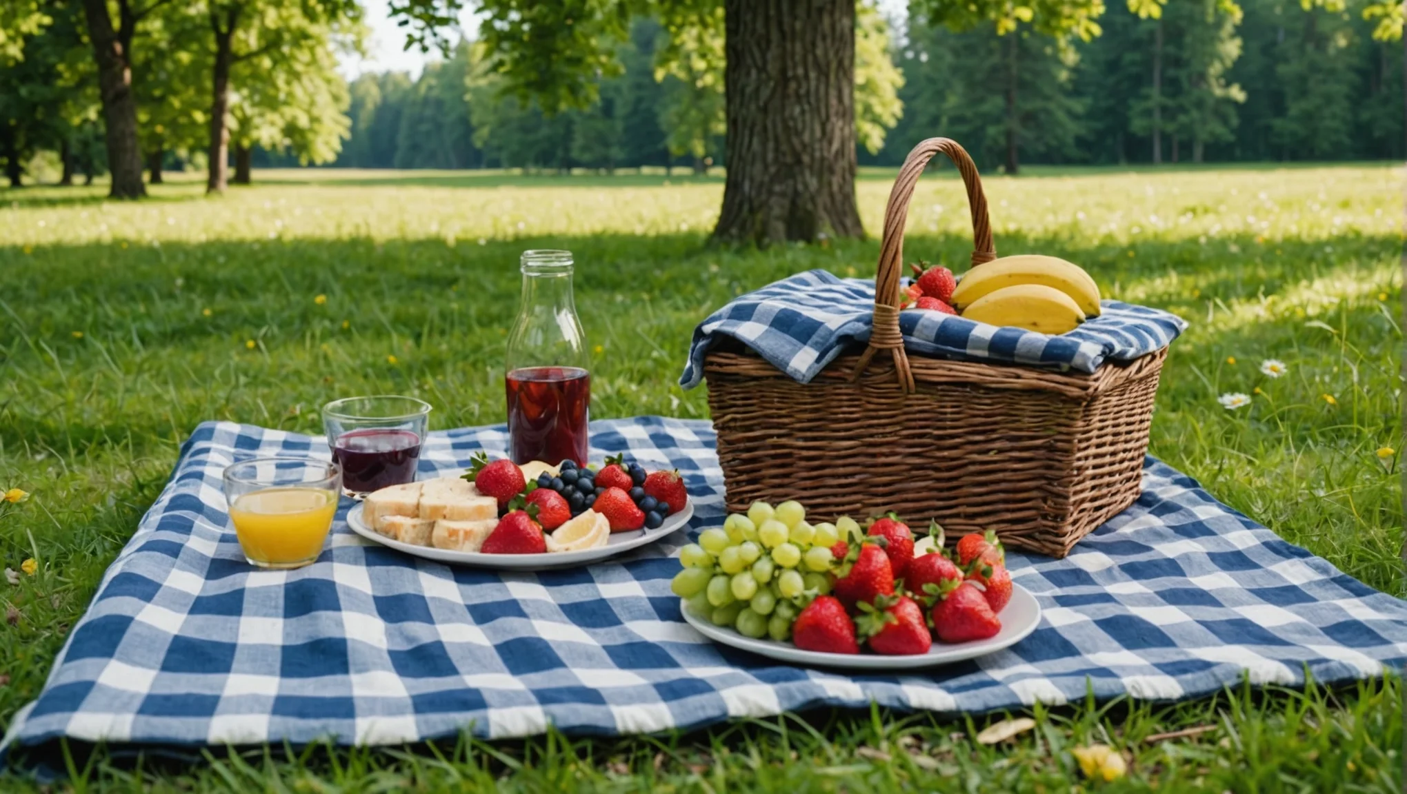 Ideas frescas y deliciosas para un picnic saludable en la naturaleza