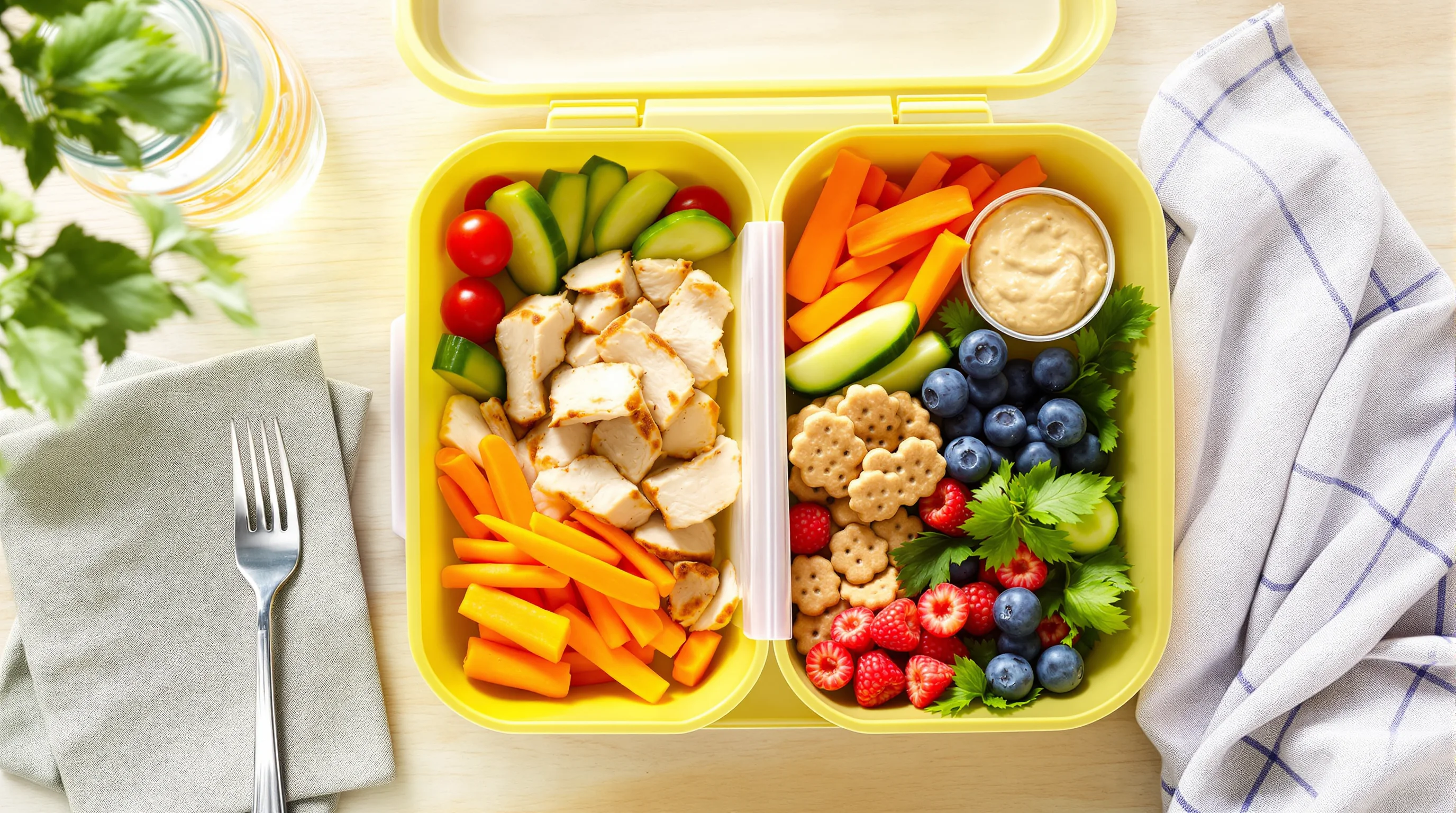 Ideas para lunch saludables que equilibran sabor y bienestar en cada bocado durante tu semana