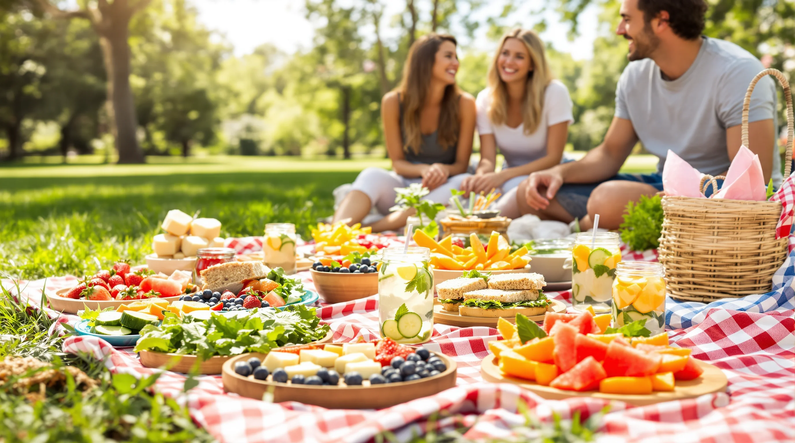 Ideas para picnic saludable con bocados frescos, color y energía para un día inolvidable