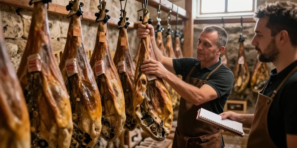 ​La “curación lenta” no es marketing: qué ocurre realmente en una bodega de Jabugo durante 36 meses