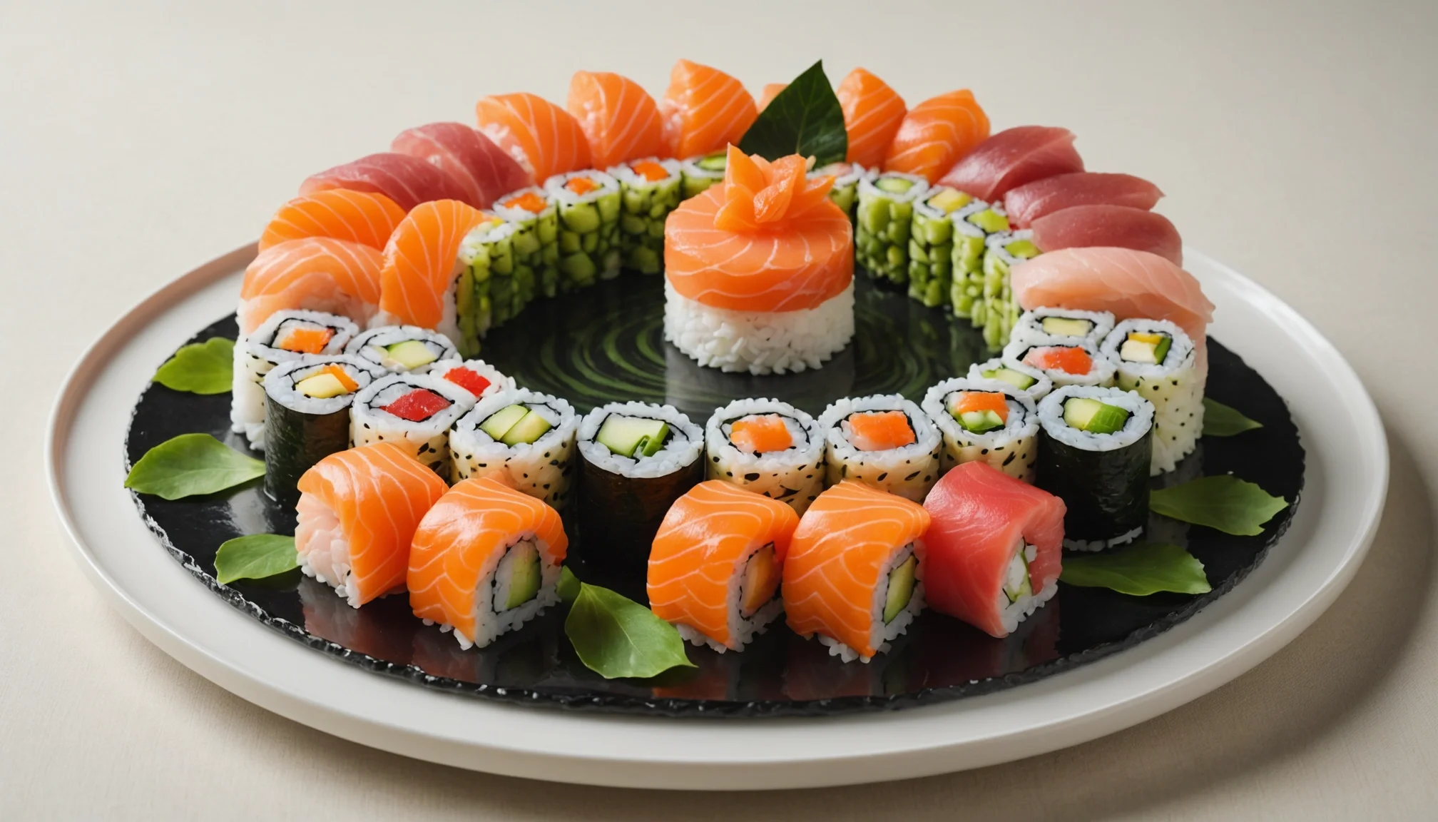 La tarta de sushi: un festín visual que revolucionará tus cenas japonesas