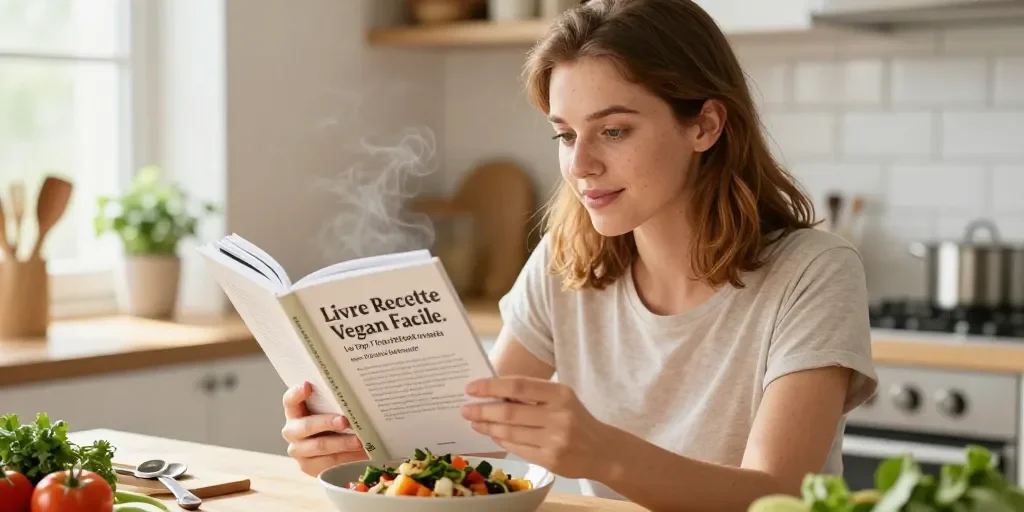 Livre Recette Vegan Facile: Le Top 7 Pour Débutants Pressés