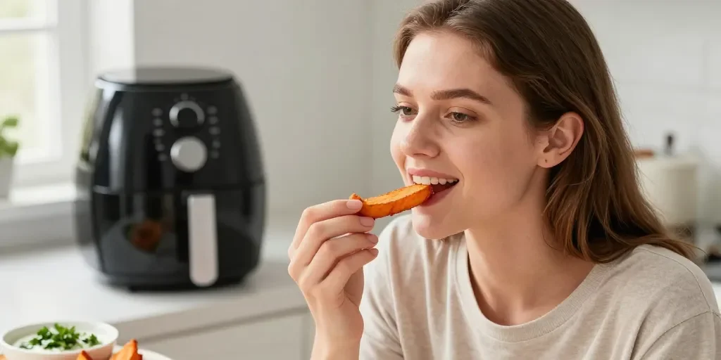 Patatas Fritas De Boniato En Airfryer: El Secreto Para Un Resultado Crujiente