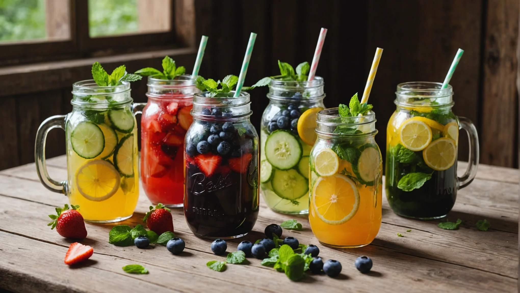 Sorprende a tus sentidos con estas bebidas detox caseras llenas de sabor