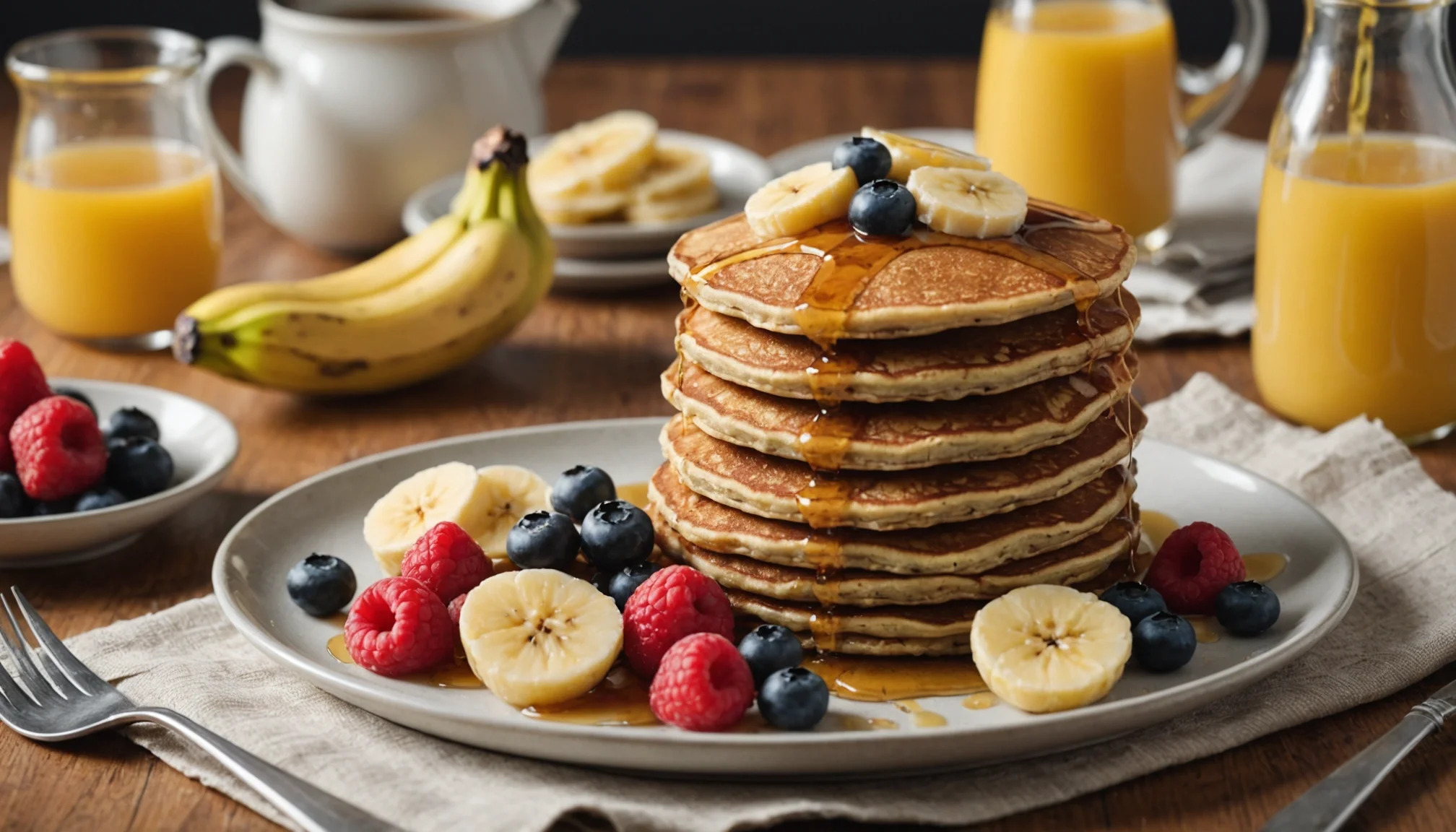 Tortitas de avena y plátano: el desayuno que revoluciona tus mañanas